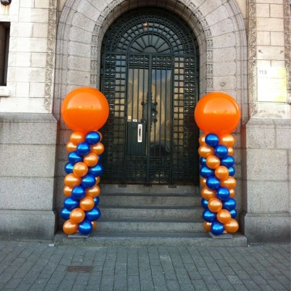 Pilaar met topballon